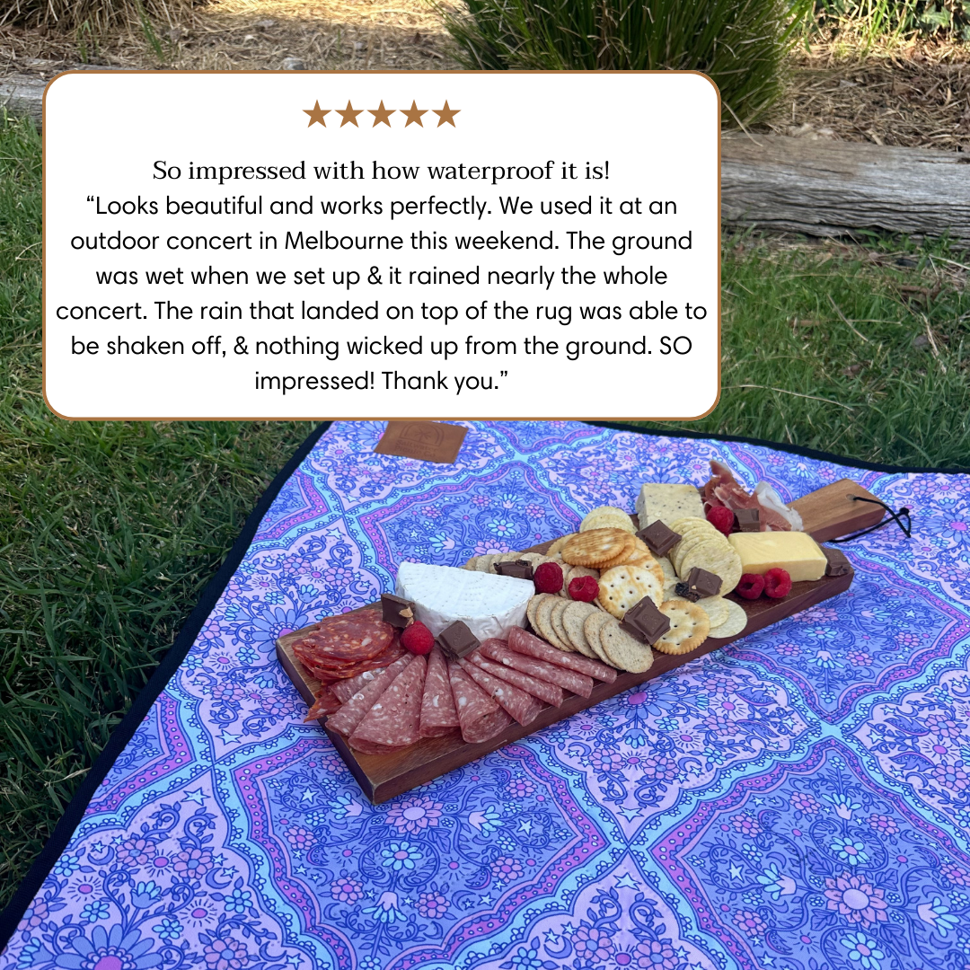 Boho Beauty Picnic Blanket
