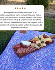 Boho Beauty Picnic Blanket