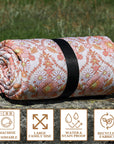 Vintage Folk Picnic Blanket