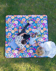 Joyful Bloom Picnic Blanket