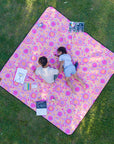 Summer Rock Pools Picnic Blanket