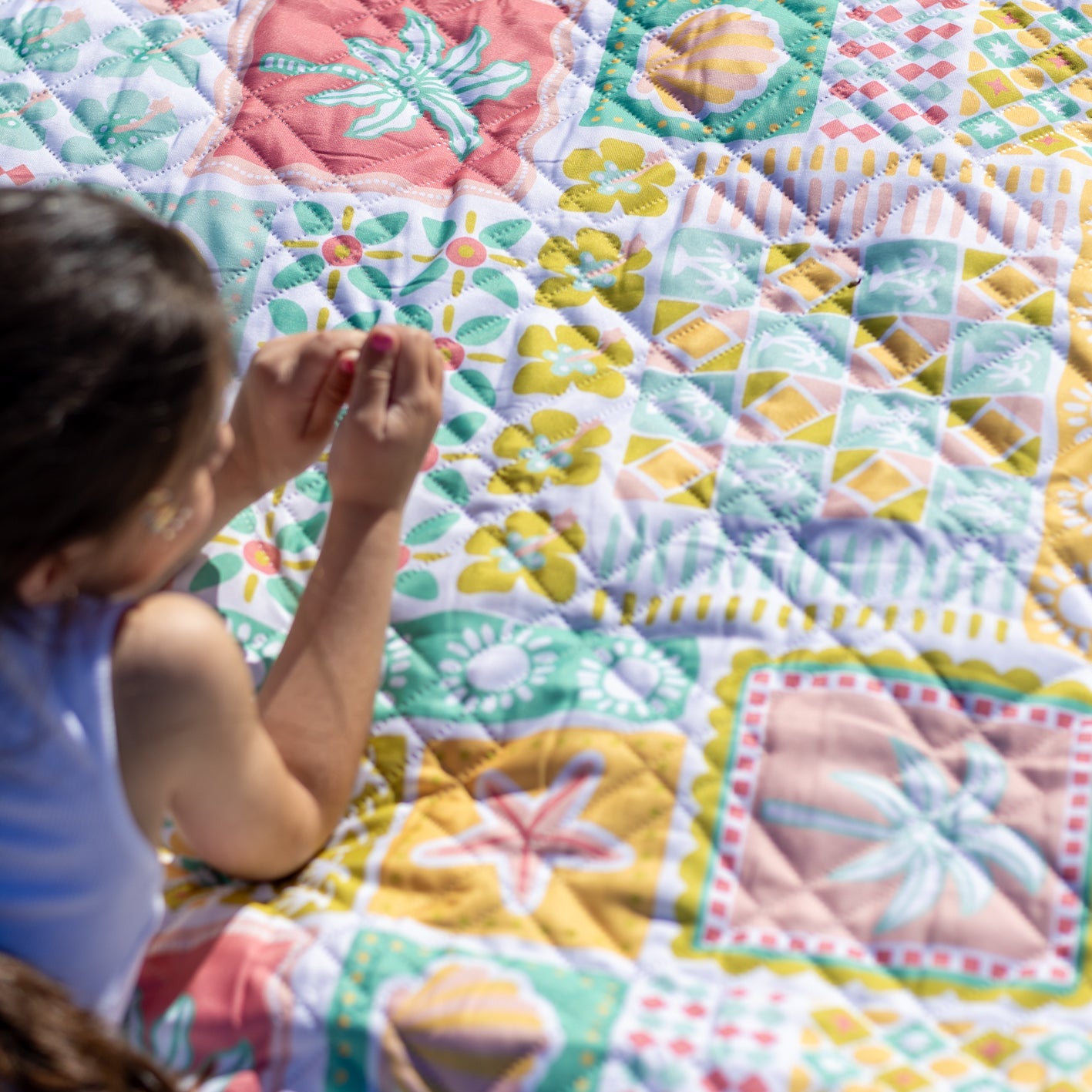 Dandelion Outdoor Blanket