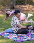 Joyful Bloom Picnic Blanket