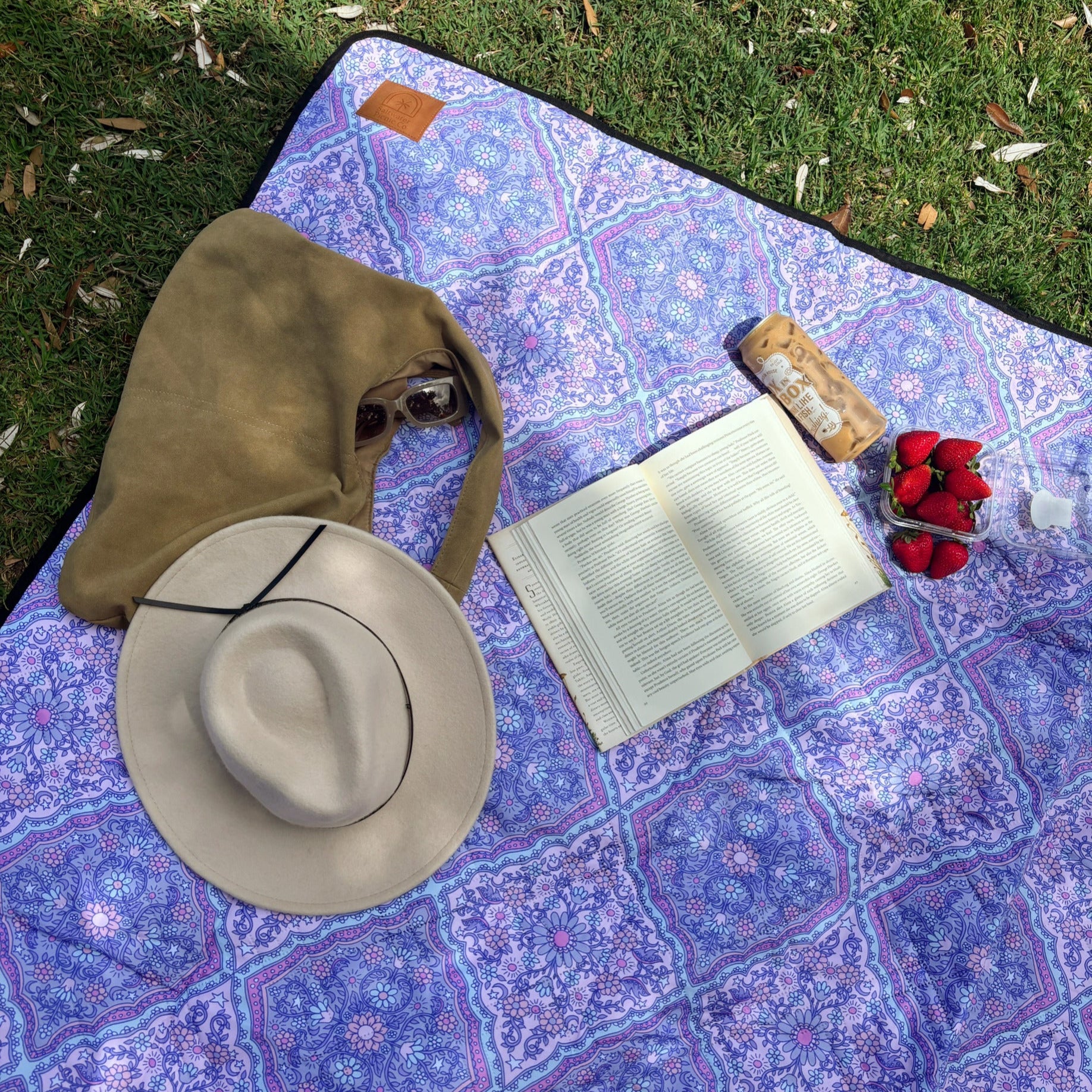 Boho Beauty Picnic Blanket