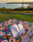 Joyful Bloom Picnic Blanket