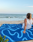 Ocean Ripple Picnic Blanket