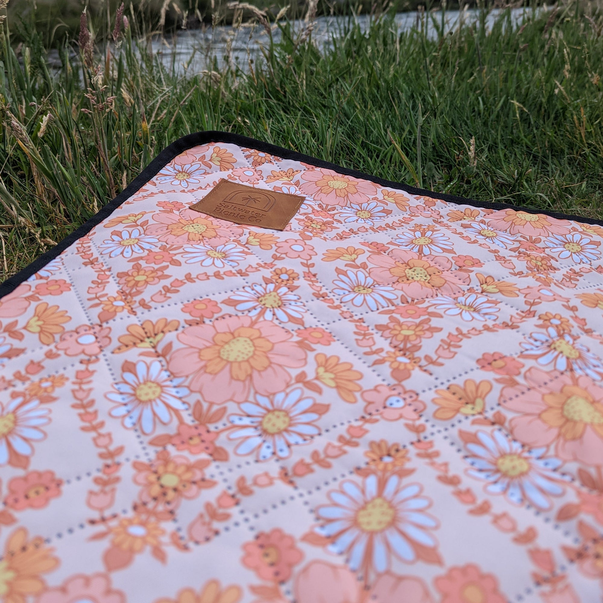 Vintage Folk Picnic Blanket