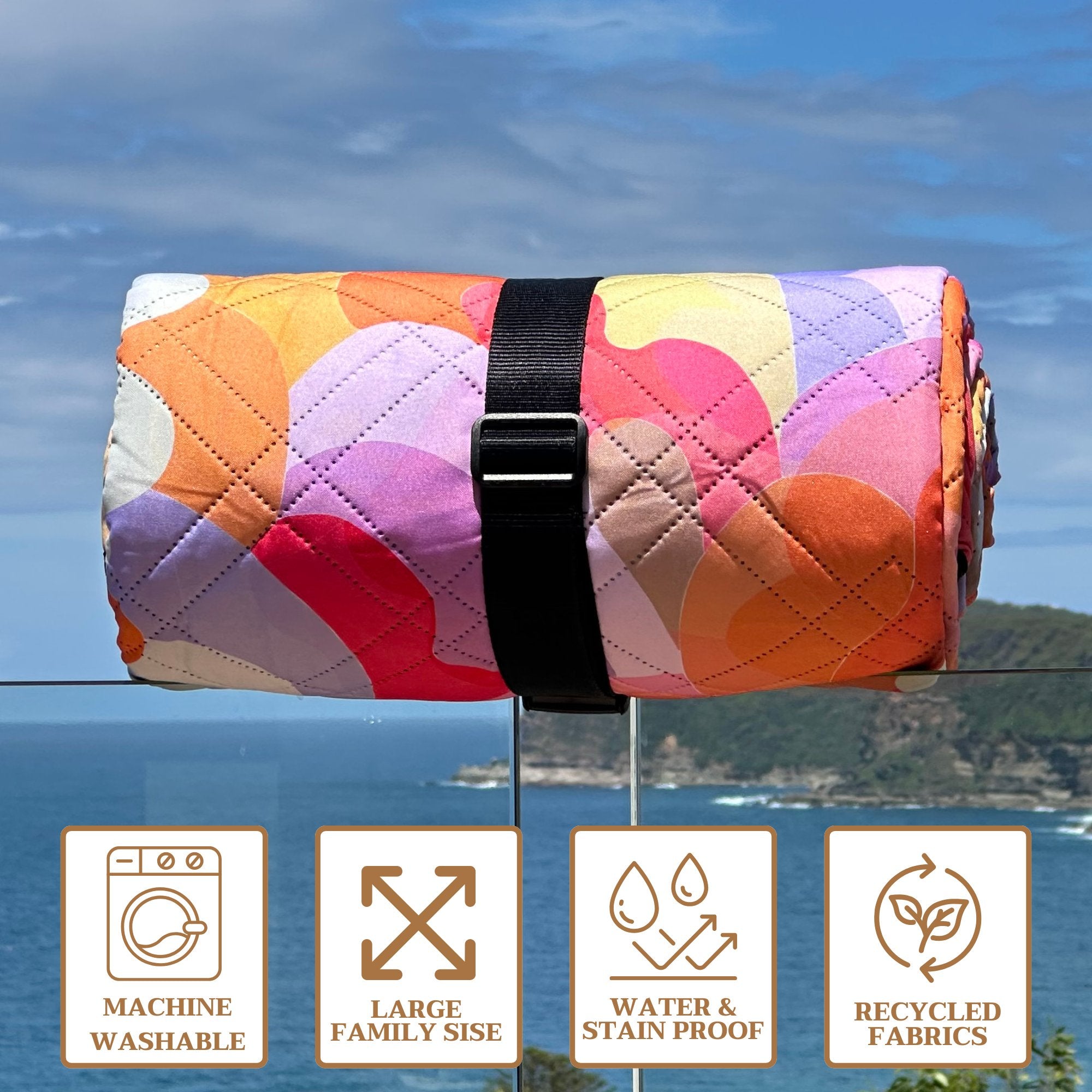 Sunset Clouds Picnic Blanket