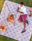 Peacock Picnic Blanket