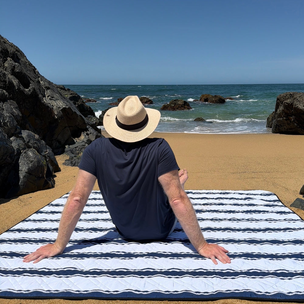 Regatta Stripe Picnic Blanket